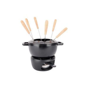 Fondueset Fontestic Gietijzer Black - Ø 18 cm