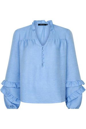 blousetop blauw