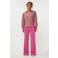Ydence gebloemde blouse roze