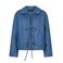 Ydence spijkerjas quilted medium blue denim