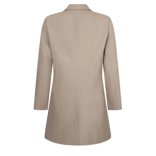 Ydence wikkel-/overslagjurk beige afbeelding