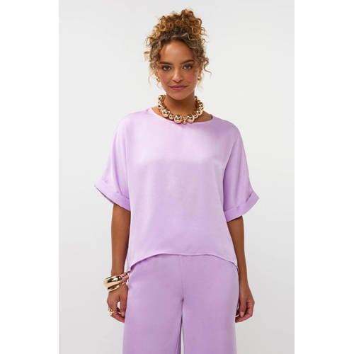 Ydence blousetop lila afbeelding