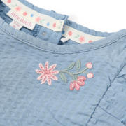 thumbnail: Little Dutch gebloemde mouwloze top blauw