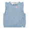 Little Dutch gebloemde mouwloze top blauw