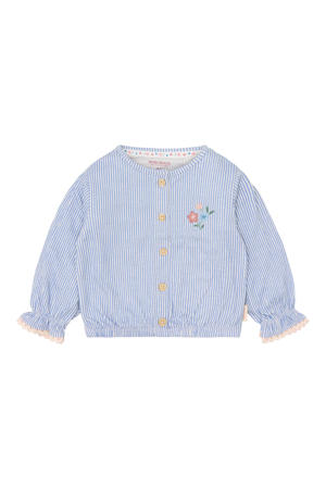 gestreepte blouse blauw