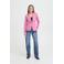 ICHI jersey getailleerde blazer lichtroze