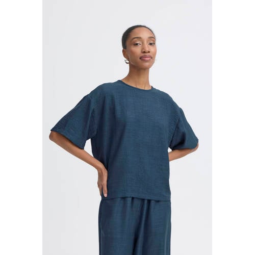 ICHI top donkerblauw afbeelding