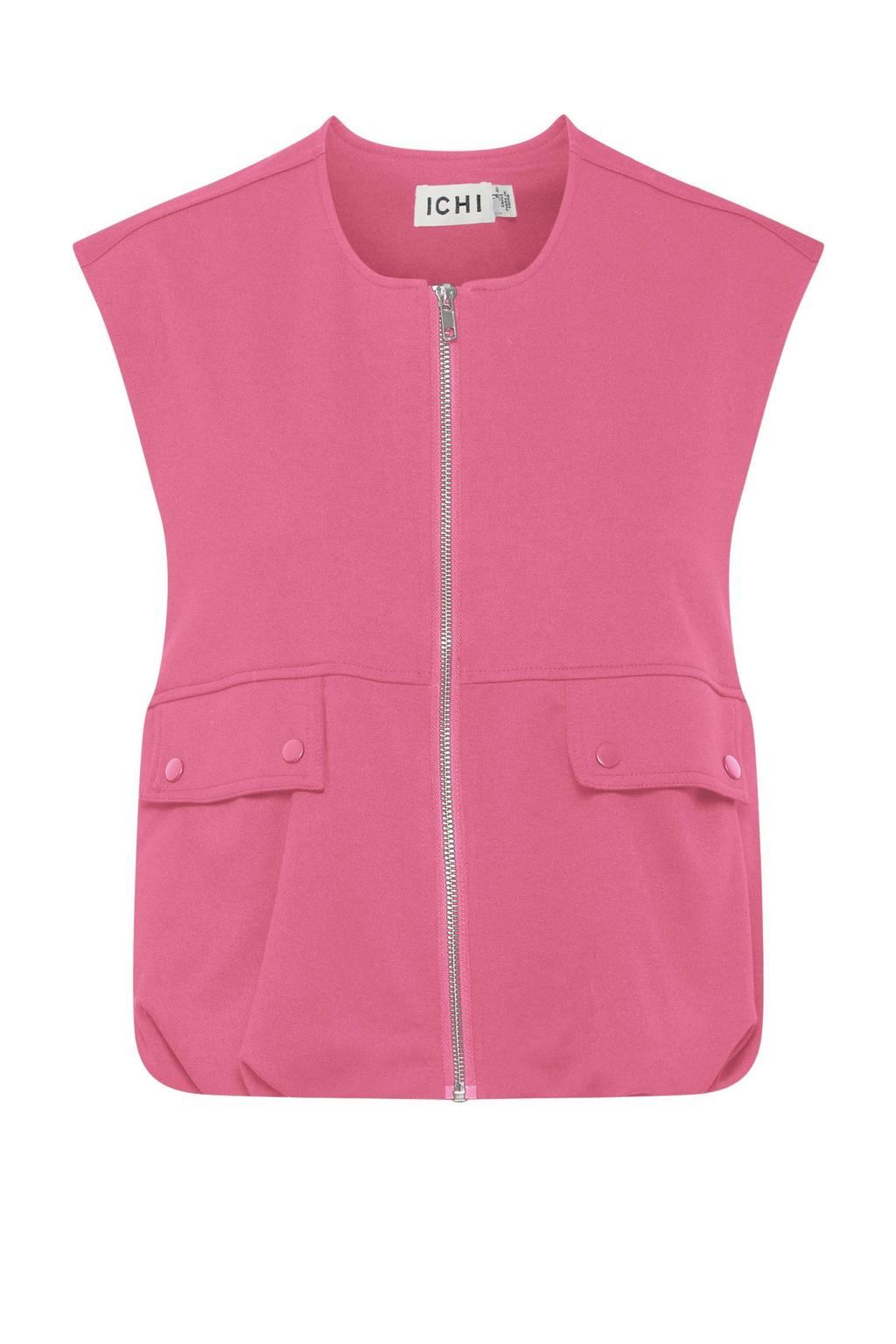 ICHI gilet roze