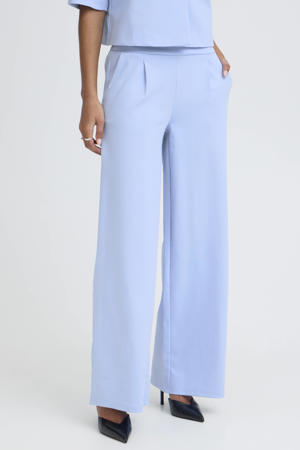 wide leg high waist pantalon