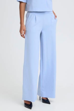 wide leg high waist pantalon