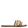 Steve Madden Seabreeze slippers met siergesp ecru/bruin