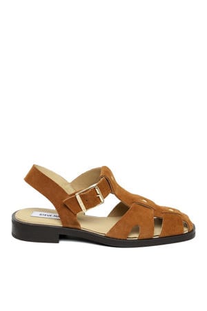 Nado suède sandalen cognac