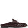 Steve Madden Rafe imitatieleren muiltjes bordeaux