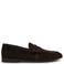 Steve Madden suède loafers donkerbruin