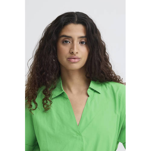 ICHI blousetop groen afbeelding