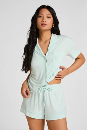 pyjamashort lichtblauw