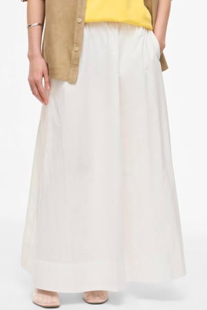 maxi rok wit