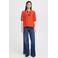 ICHI blousetop koraalrood