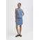 ICHI gilet medium blue denim