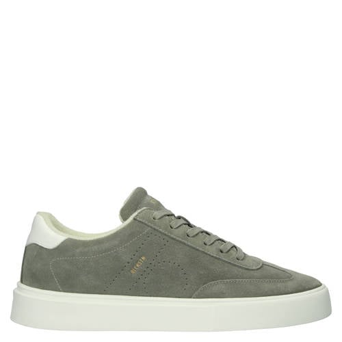 Blackstone suède sneakers groen afbeelding