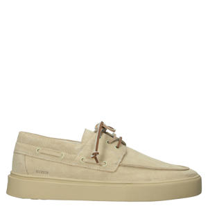 Ruby Agwe suède bootschoenen beige