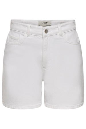 denim wide leg high waist short wit