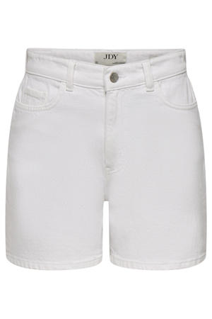 denim wide leg high waist short wit