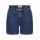 JDY wide leg high waist short dark blue denim