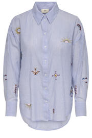 thumbnail: JDY gestreepte blouse lichtblauw