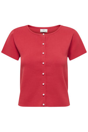 top gebreid rood