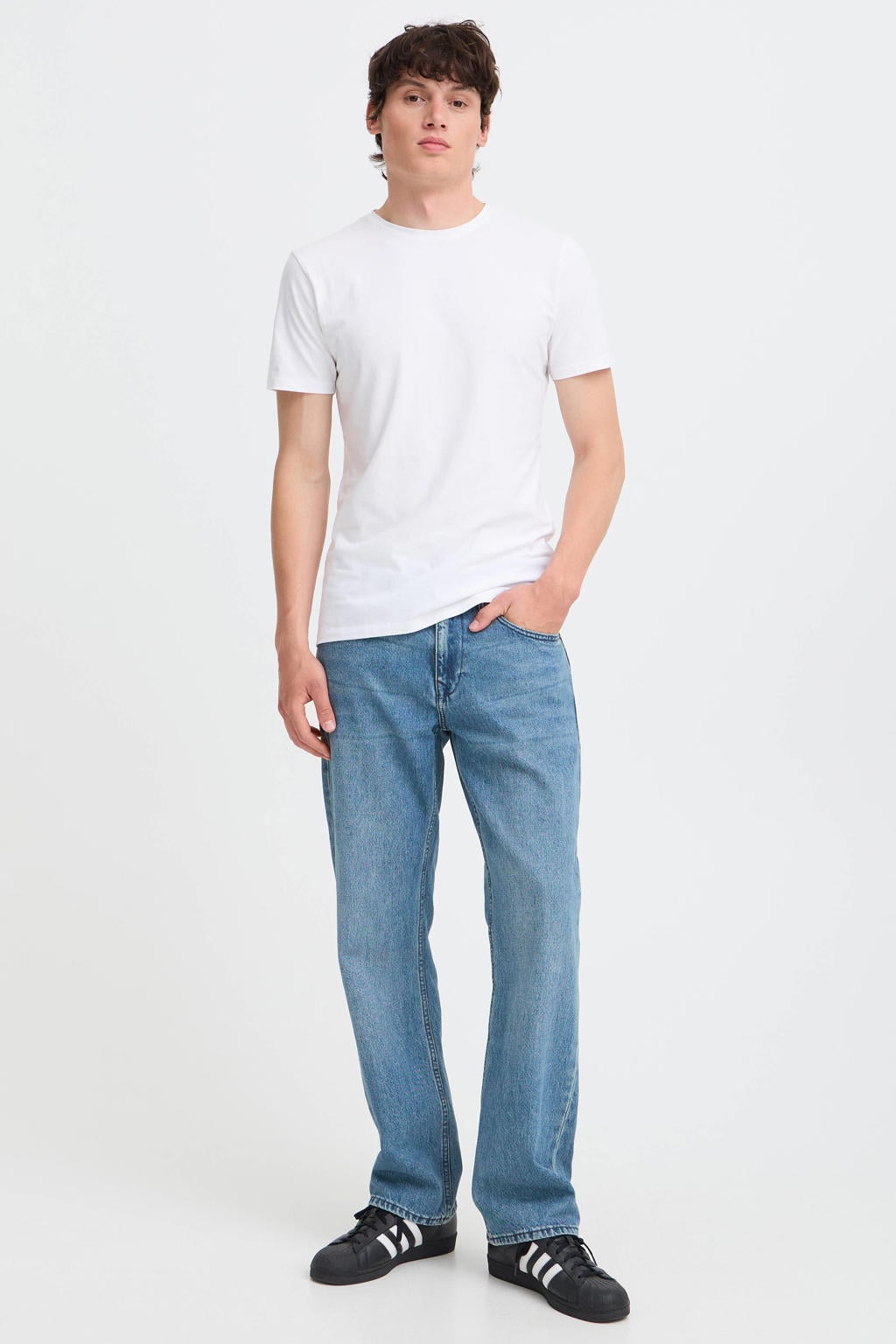 Blend BHFLAKE loose fit jeans denim middle blue