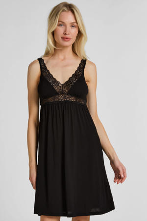 slipdress zwart