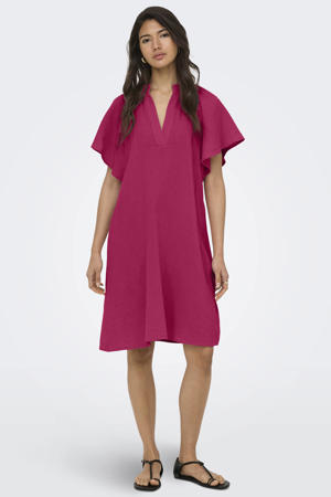 mini jurk roze