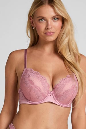 voorgevormde push-up bh Laila roze