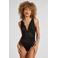 Hunkemöller Noir stringbody met beugel Malou zwart