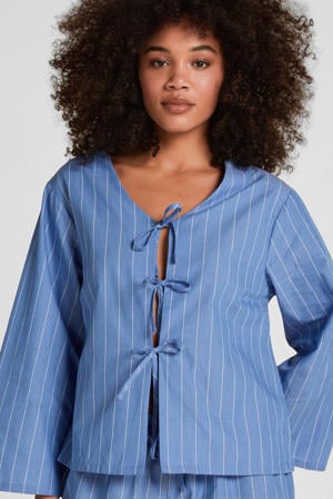 pyjamatop blauw