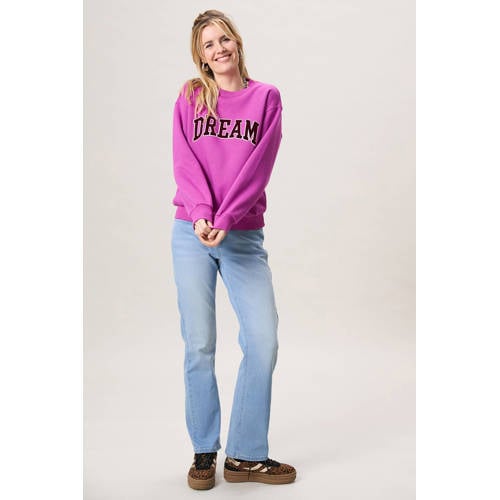 Miss Etam sweater paars afbeelding