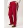 Miss Etam Plus regular waist gestreepte casual broek rood