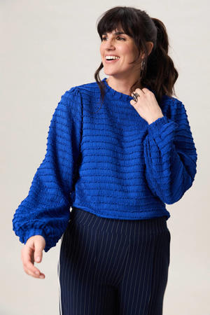 top blauw