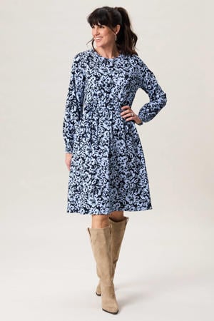 A-lijn jurk blauw