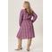 Miss Etam Plus midi jurk roze