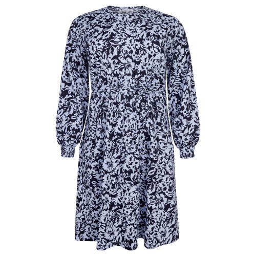 Miss Etam Plus A-lijn jurk blauw afbeelding