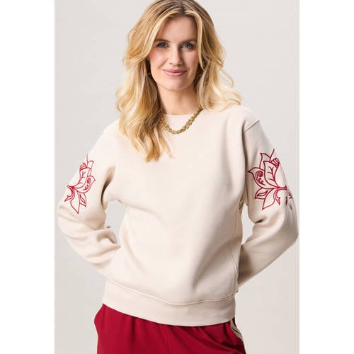 Miss Etam gebloemde sweater afbeelding