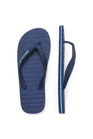 teenslippers donkerblauw