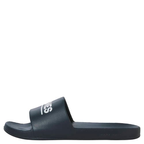 JACK & JONES badslippers zwart
