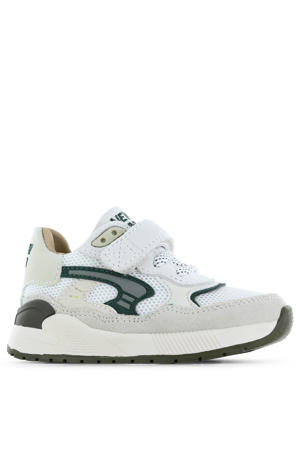 sneakers beige/wit/groen