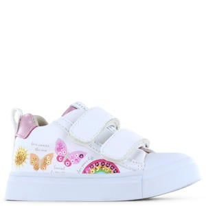 sneakers wit/roze