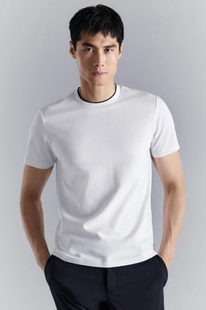 slim T-shirt wit