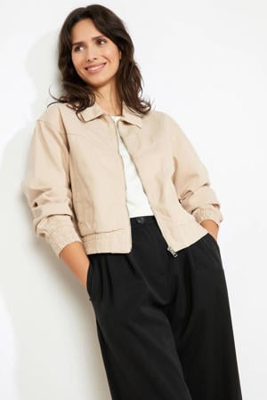 bomberjack beige