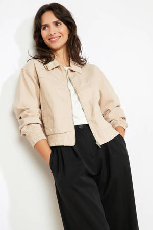 bomberjack beige